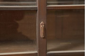 アンティーク家具　昭和中期　重ねキャビネット・重ね(戸棚、水屋箪笥、収納棚)(R-036675)