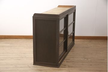 アンティーク家具　昭和中期　重ねキャビネット・上段(戸棚、水屋箪笥、収納棚)(R-036676)