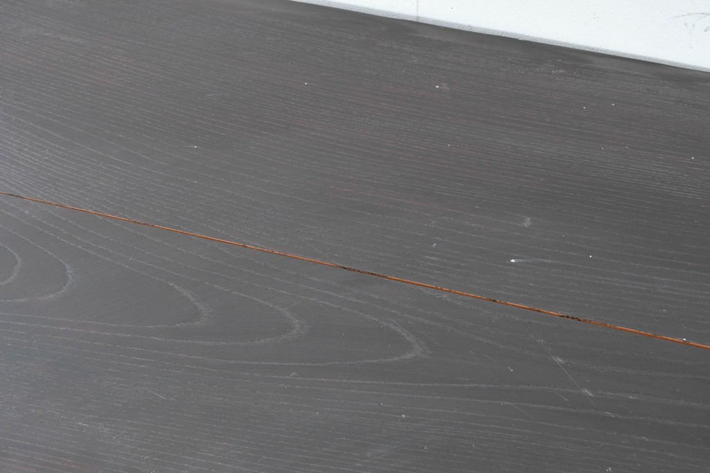 和製アンティーク　明治大正期　木目の美しさが引き立つ舞良戸のサイドボード　(R-036678)