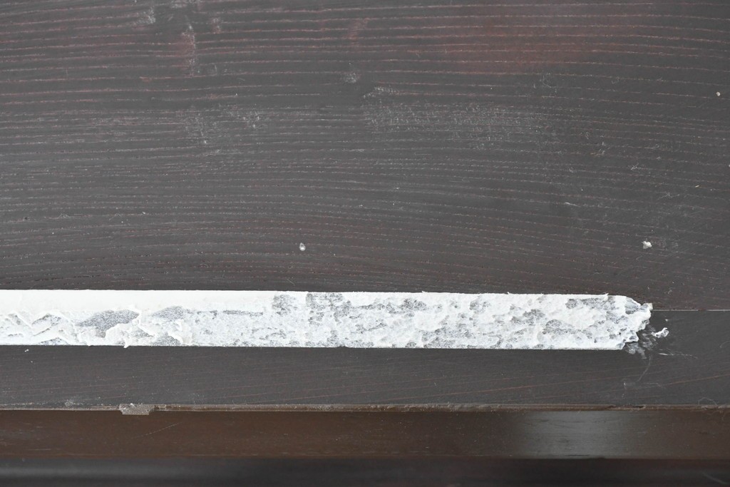 和製アンティーク　明治大正期　木目の美しさが引き立つ舞良戸のサイドボード　(R-036678)