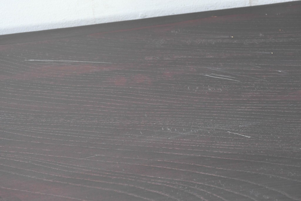 和製アンティーク　明治大正期　木目の美しさが引き立つ舞良戸のサイドボード　(R-036678)