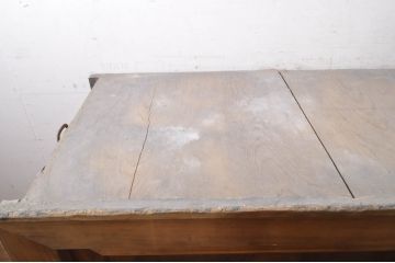 アンティーク家具　前面ヒノキ・ケヤキ材　収納箪笥キャビネット(テレビ台、水屋箪笥)(R-036688)