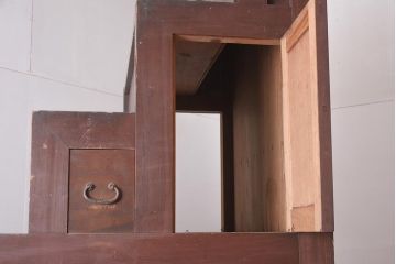 アンティーク家具　古民具　激レア!　特大サイズ　両面使いができる希少な階段箪笥(R-036699)