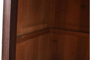 アンティーク家具　桟の引き戸が魅力の古い収納箪笥(サイドボード、テレビ台)(R-036710)