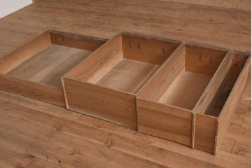 アンティーク家具　古民具　明治大正期　重ね階段箪笥(R-036711)