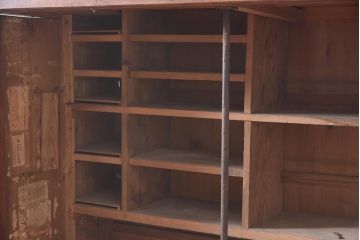 アンティーク家具　明治期　ケヤキ材　上手物　特大サイズの階段箪笥(R-036712)