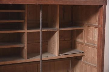 アンティーク家具　明治期　ケヤキ材　上手物　特大サイズの階段箪笥(R-036712)