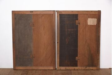 アンティーク家具　明治期　ケヤキ材　上手物　特大サイズの階段箪笥(R-036712)