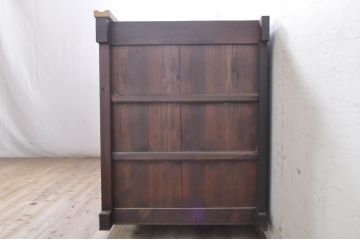 アンティーク家具　明治期　6尺　水屋箪笥サイドボード(キャビネット、収納棚)(R-036713)