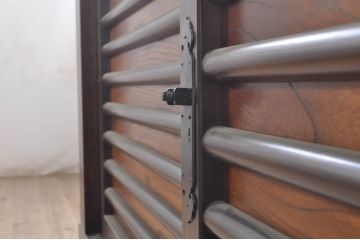 アンティーク家具　明治期　6尺　水屋箪笥サイドボード(キャビネット、収納棚)(R-036713)