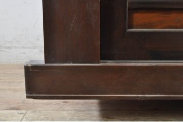 アンティーク家具　明治期　6尺　水屋箪笥サイドボード(キャビネット、収納棚)(R-036713)