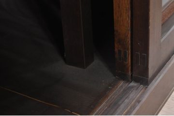アンティーク家具　明治期　6尺　水屋箪笥サイドボード(キャビネット、収納棚)(R-036713)