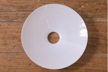 アンティーク照明　戦前　和製アンティーク　レトロな佇まいが趣き溢れる平笠ペンダントライト(天井照明、吊り下げ照明)(R-036724)