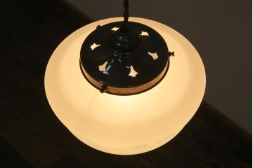 アンティーク照明　ノスタルジックな雰囲気がお洒落なペンダントライト(天井照明、吊り下げ照明)