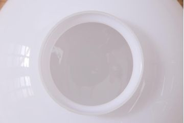 アンティーク照明　昭和初期　ぽってりとしたシルエットが愛らしい吊り下げ照明(天井照明、ペンダントライト)