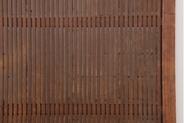 アンティーク建具　和製アンティーク　裏障子枠付き　幅狭　和モダンな空間づくりにおすすめな格子戸2枚セット(建具、引き戸)(R-036746)