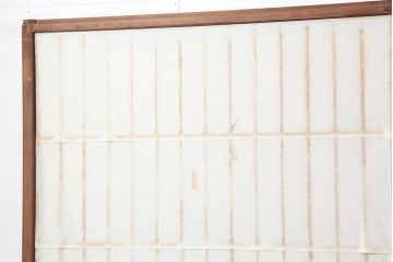 アンティーク建具　昭和初期　縦額入り障子戸4枚セット(引き戸、建具)(R-036757)