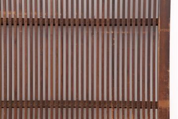 アンティーク建具　昭和初期　上品な和の空間づくりにおすすめな格子戸3枚セット(建具、引き戸)(R-036771)