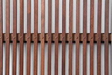 アンティーク建具　昭和初期　上品な和の空間づくりにおすすめな格子戸3枚セット(建具、引き戸)(R-036771)