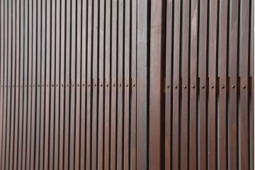 アンティーク建具　大正期　レトロな雰囲気が魅力の格子戸2枚セット(建具、引き戸)(R-036773)