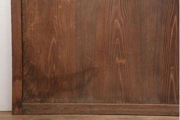 アンティーク建具　明治大正期　和レトロな雰囲気が魅力の障子戸4枚セット(建具、引き戸)(R-036786)