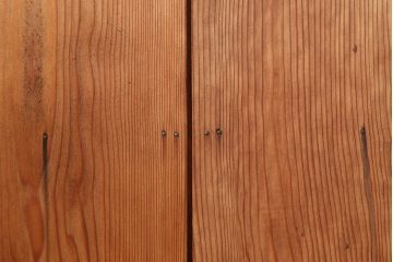 アンティーク建具　木味を楽しめる板戸4枚セット(引き戸、建具)(R-036796)