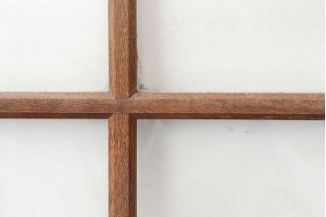 アンティーク建具　昭和レトロな空間づくりにおすすめなガラス戸2枚セット(引き戸)(R-036810)