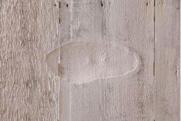 アンティーク家具　フランスアンティーク　パイン材　ホワイトカラーのペイントが魅力的なキャビネット(カップボード、食器棚、収納棚)