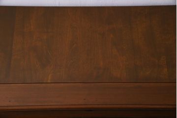 アンティーク家具　和製アンティーク　脚付リメイク　桃の取っ手の箪笥リビングボード(ローボード、テレビ台、チェスト、タンス)(R-036815)