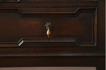 アンティーク家具　英国イギリスアンティーク　重厚なサイドボード(バーカウンター)(R-036816)