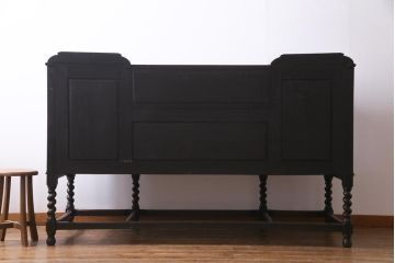 アンティーク家具　英国イギリスアンティーク　重厚なサイドボード(バーカウンター)(R-036816)