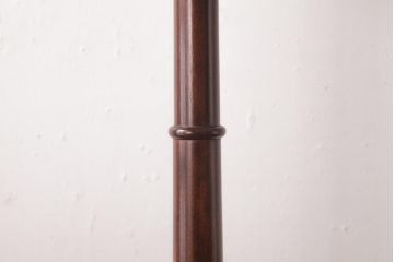 中古　松本民芸家具　和紙のシェードが情緒溢れるA型フロアスタンド(R-036824)