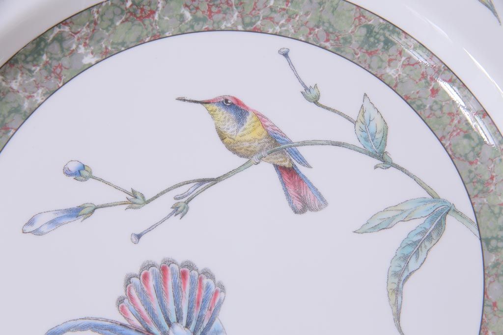 イギリス　WEDGWOOD(ウェッジウッド)　ハミングバード　34cm　プレート(大皿、洋食器)(R-036828)