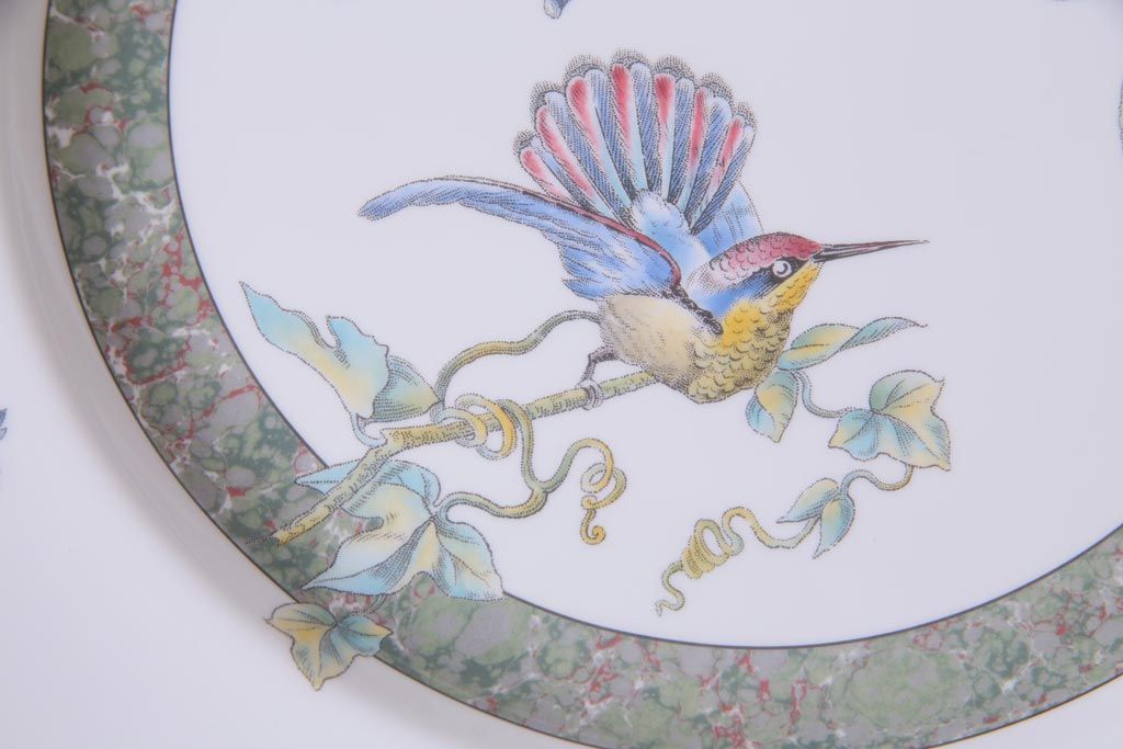 イギリス　WEDGWOOD(ウェッジウッド)　ハミングバード　34cm　プレート(大皿、洋食器)(R-036828)