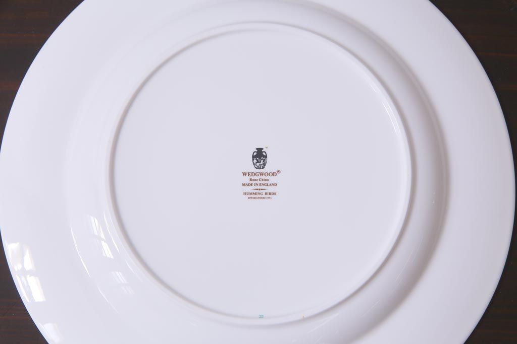 イギリス　WEDGWOOD(ウェッジウッド)　ハミングバード　34cm　プレート(大皿、洋食器)(R-036828)