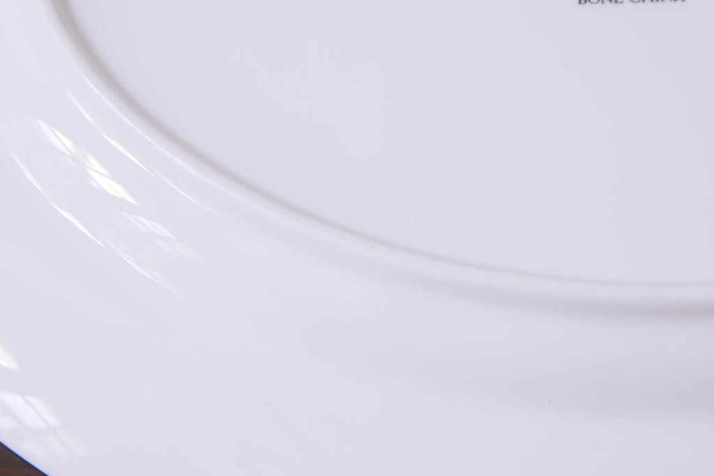 イタリア　Richard Ginori(リチャードジノリ)　船のマーク　オーバルプレート(大皿、洋食器)(R-036830)