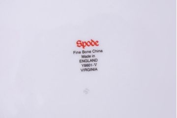 英国イギリス　Spode(スポード)　Virginia(バージニア)　ディナープレート、スーププレートなど6枚セット(皿、洋食器)(R-036832)