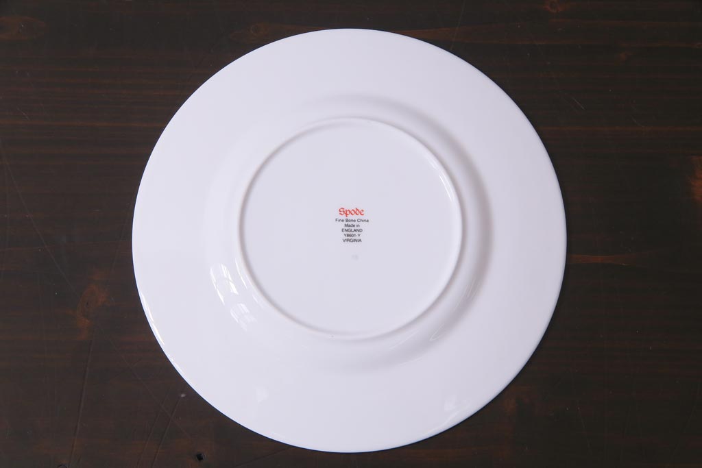 英国イギリス　Spode(スポード)　Virginia(バージニア)　ディナープレート、スーププレートなど6枚セット(皿、洋食器)(R-036832)