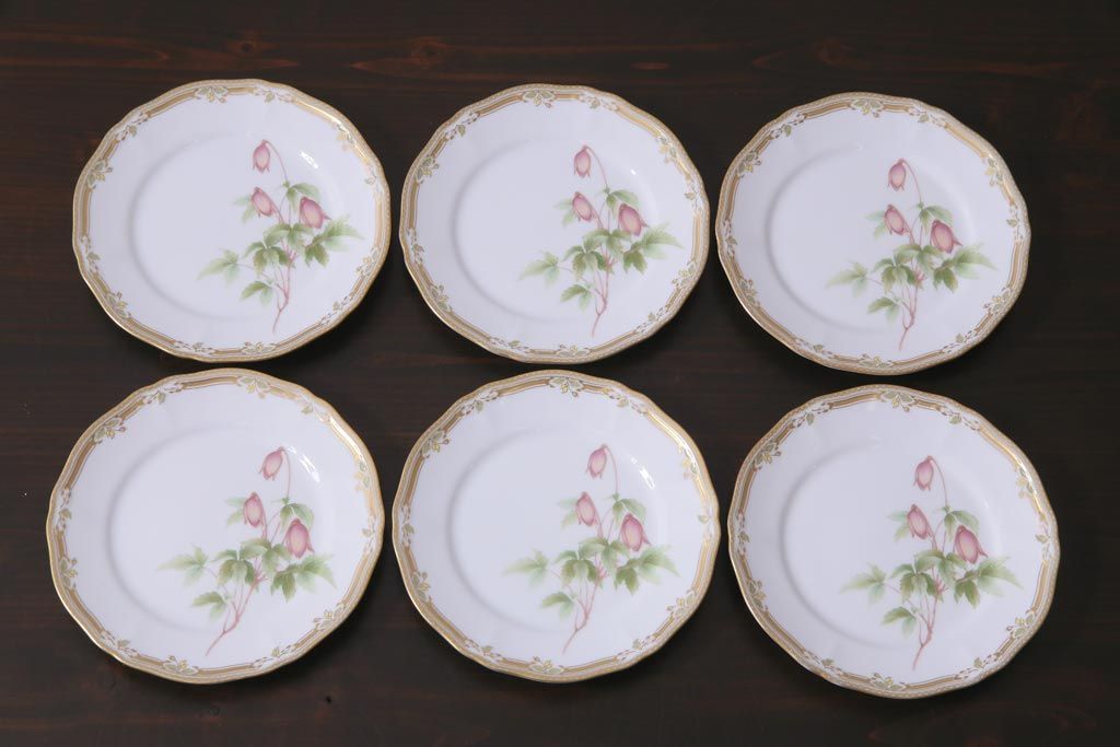 S660 ノリタケ　ガラコンテッサ　4客　金縁ケーキ皿　廃盤品　未使用品 Yahoo!オークション -「ノリタケ ガラコンテッサ」の落札相場