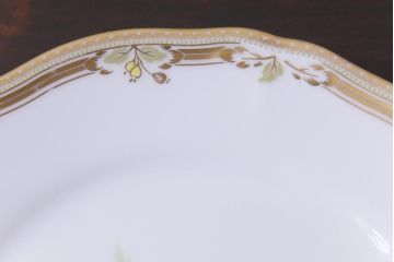 中古　ノリタケ(Noritake)　GALA CONTESSA(ガラコンテッサ)　深山半鐘蔓　ケーキプレート6枚セット(ケーキ皿、洋食器)(R-036833)