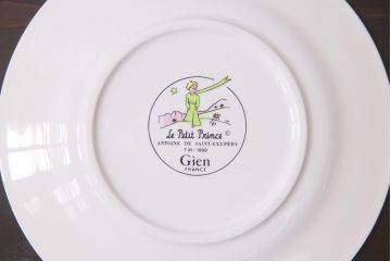 フランス　Gien(ジアン)　Le Petit Perince　星の王子さま　プレート6枚セット・箱付き(皿、洋食器)(R-036834)
