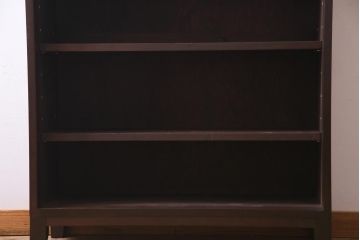 ラフジュ工房オリジナル　アンティーク建具リメイク　組子が目を引く書院戸を活かした和風キャビネット(収納棚、戸棚)(R-036840)