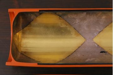 昭和期　山田平安堂　呉藤友乗作　竹菓子器・箱付き(漆器、蓋物)(R-036843)
