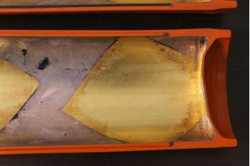 昭和期　山田平安堂　呉藤友乗作　竹菓子器・箱付き(漆器、蓋物)(R-036843)