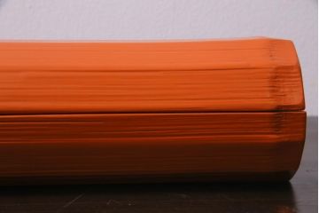 昭和期　山田平安堂　呉藤友乗作　竹菓子器・箱付き(漆器、蓋物)(R-036843)
