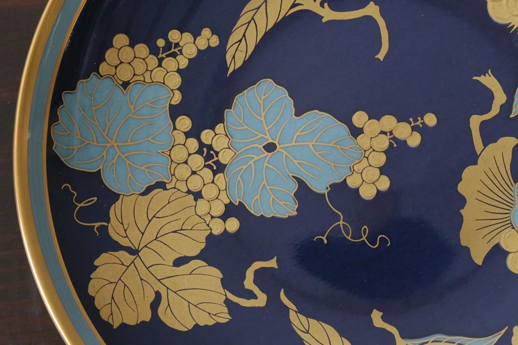 中古　廃版品　ノリタケ(Noritake)　Studio Collection(スタジオコレクション)　玉鬘(たまかずら)　銘々皿5枚セット・箱付き(プレート、食器)