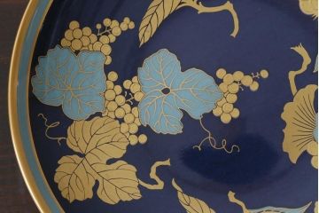 中古　廃版品　ノリタケ(Noritake)　Studio Collection(スタジオコレクション)　玉鬘(たまかずら)　銘々皿5枚セット・箱付き(プレート、食器)