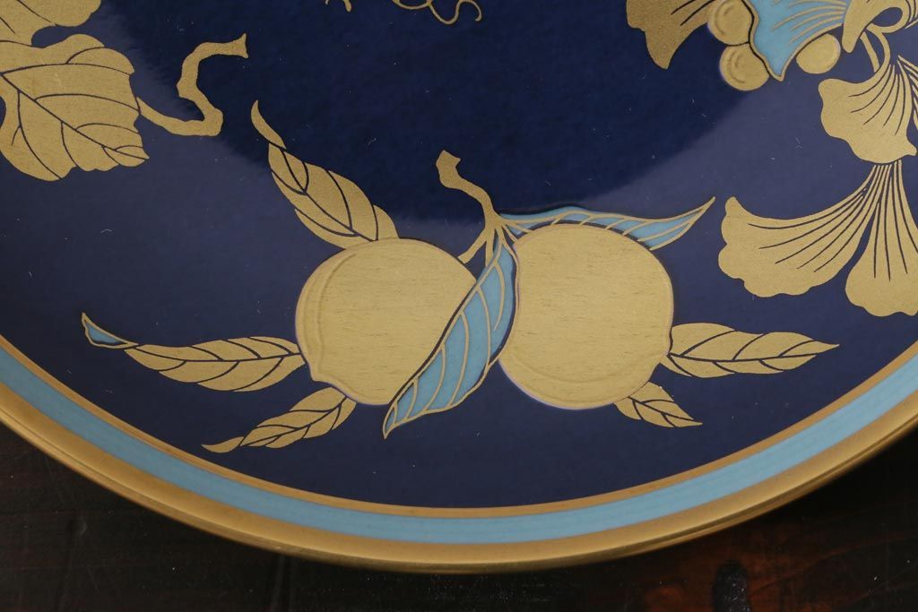 中古　廃版品　ノリタケ(Noritake)　Studio Collection(スタジオコレクション)　玉鬘(たまかずら)　銘々皿5枚セット・箱付き(プレート、食器)