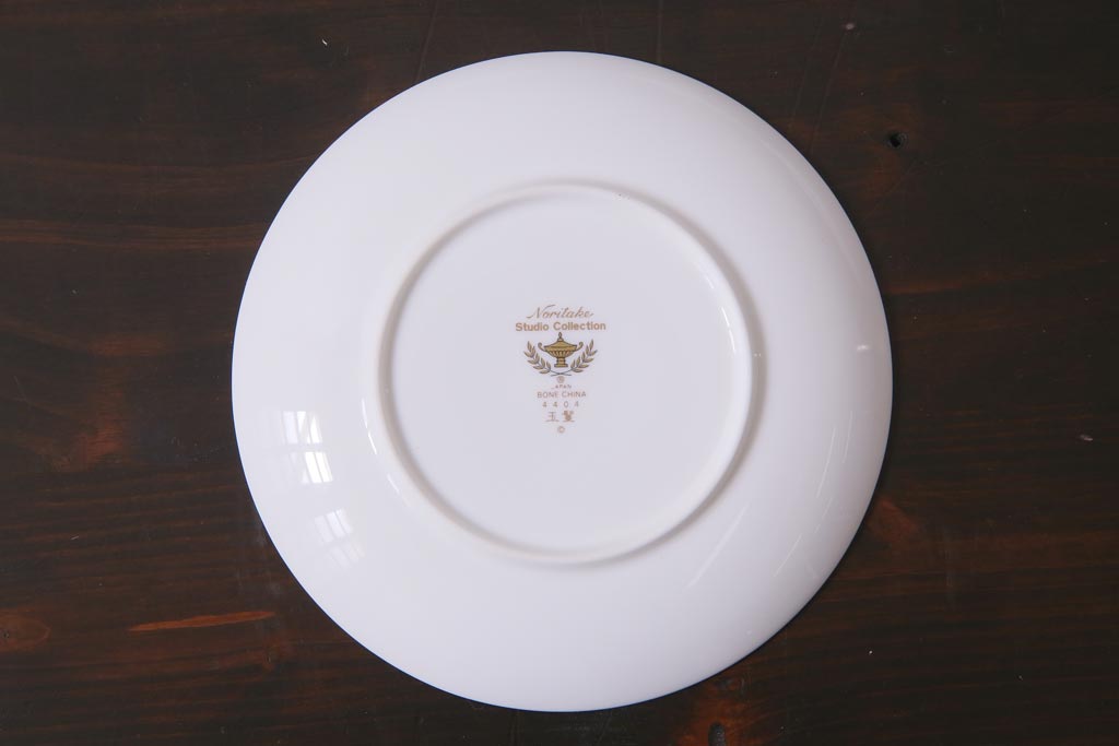 中古　廃版品　ノリタケ(Noritake)　Studio Collection(スタジオコレクション)　玉鬘(たまかずら)　銘々皿5枚セット・箱付き(プレート、食器)