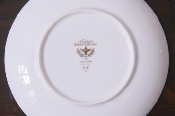 中古　廃版品　ノリタケ(Noritake)　Studio Collection(スタジオコレクション)　玉鬘(たまかずら)　銘々皿5枚セット・箱付き(プレート、食器)